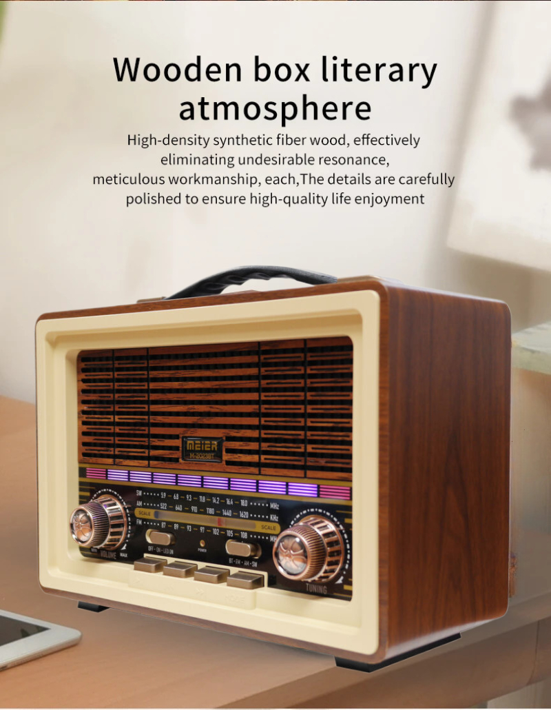 Wooden speakers